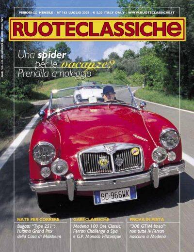 RUOTECLASSICHE N. 0163 luglio 2002-0