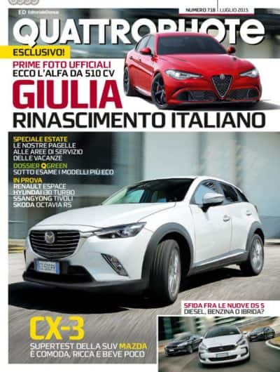 Quattroruote Luglio 2015-0