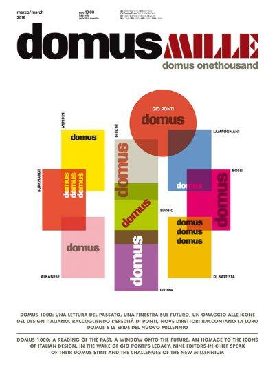 DOMUS N. 1000 MARZO 2016-0