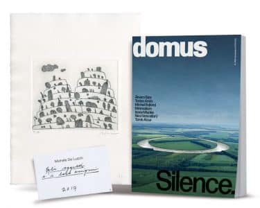 Concorso Domus Vinci l'Arte: 80 acqueforti firmate da De Lucchi