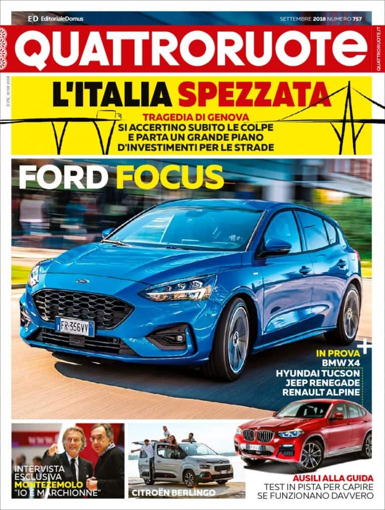 Quattroruote N. 0757 Settembre 2018 Digitale shopED Editoriale Domus