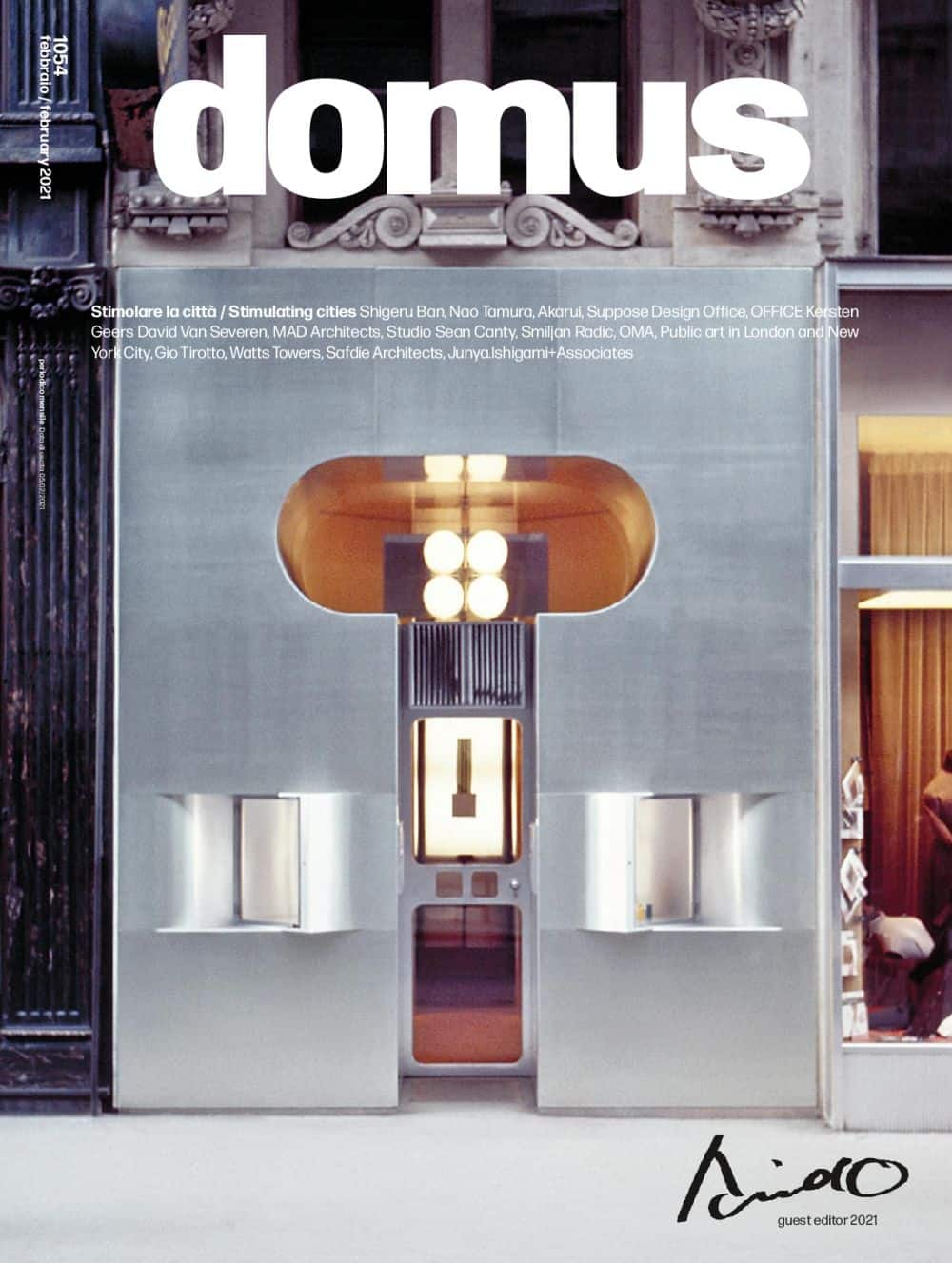 Domus N. 1054 February 2021, <p style="text-align: center">Domus issue february 2021: buy now</p>