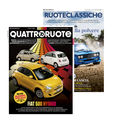 Abbonamento a Quattroruote + Ruoteclassiche