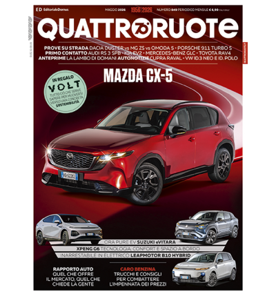 COPERTINA QUATTRORUOTE NUMERO DI MAGGIO 2026