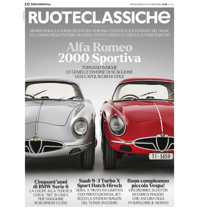 COPERTINA RIVISTA RUOTECLASSICHE NUMERO DI APRILE 2026